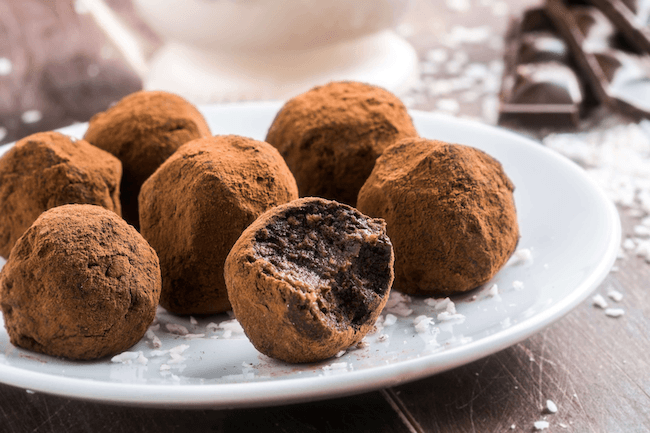 BOMBONES DE CHOCOLATE SIN AZÚCAR